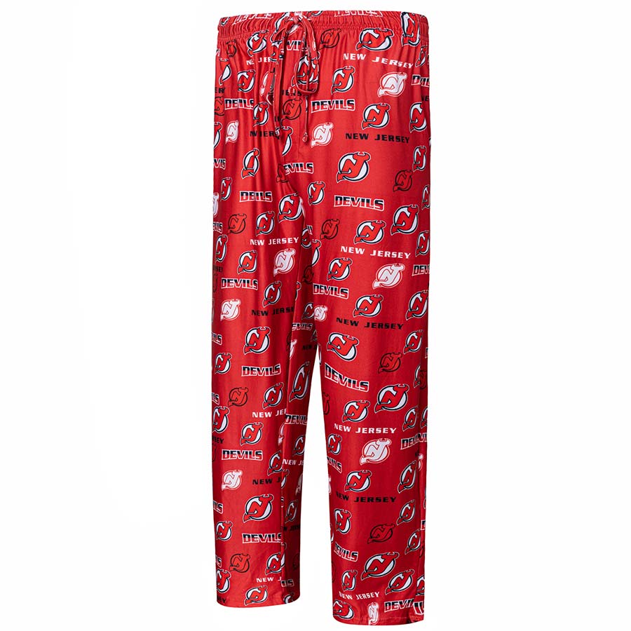 Concepts Sports Portland Trail Blazers Red All Over Print Knit Pants