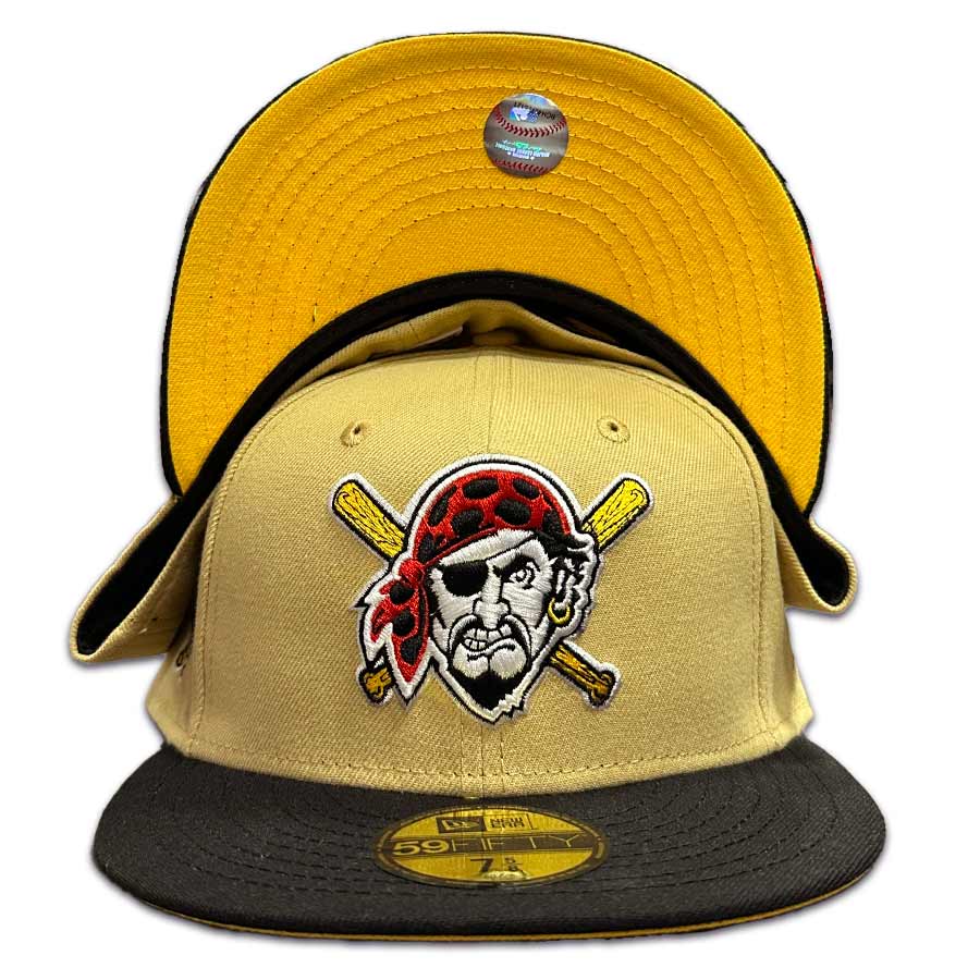 New Era Cardinal Pittsburgh Pirates White Logo 59FIFTY Fitted Hat