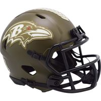 Baltimore Ravens 2022 Salute To Service Riddell Speed Mini Helmet