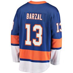 New York Islanders Mathew Barzal Fanatics Branded Home Premier Breakaway Jersey