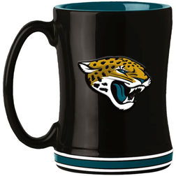 Jacksonville Jaguars 14oz Team Logo Relief Mug