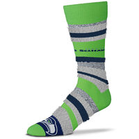 Seattle Seahawks For Bare Feet Mountain Stripe Socks