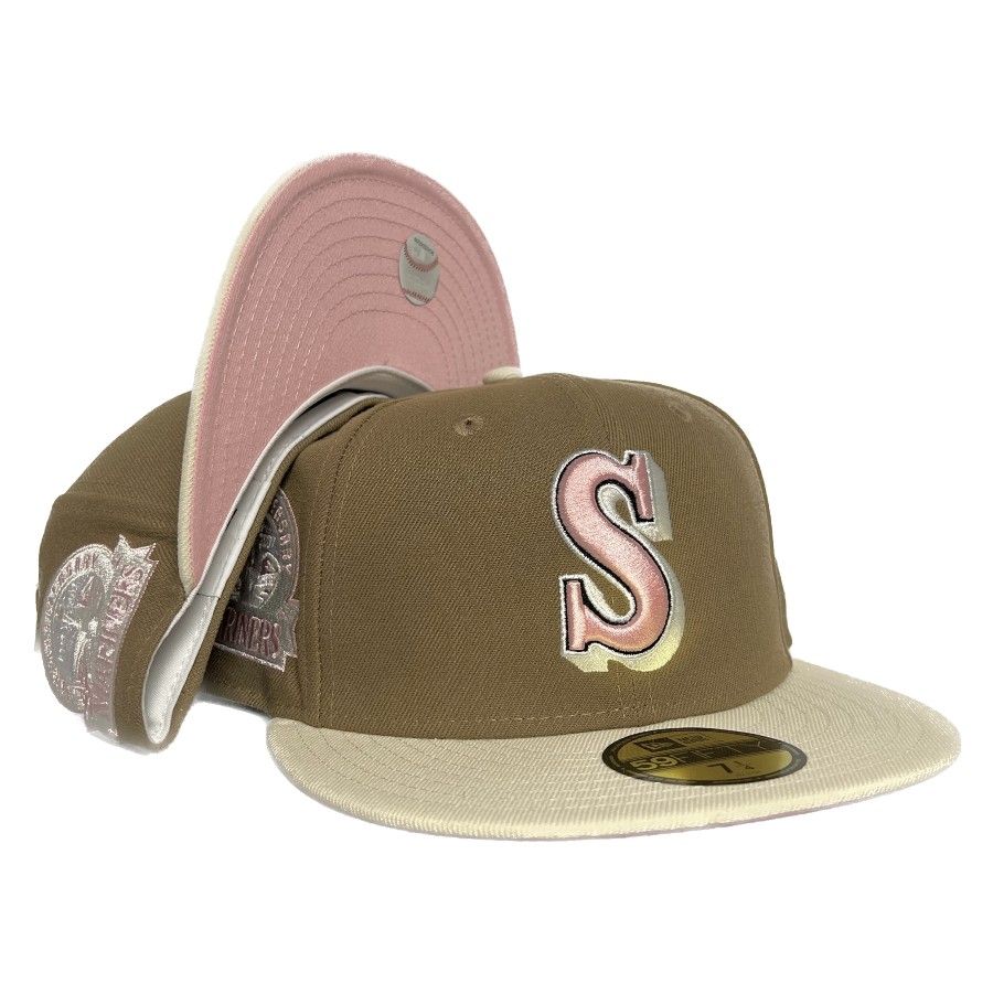 MagPark Seattle Mariners 2Tone Suede 30th Anniversary Pink Brim