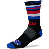 Buffalo Bills For Bare Feet Black Rave Crew Socks
