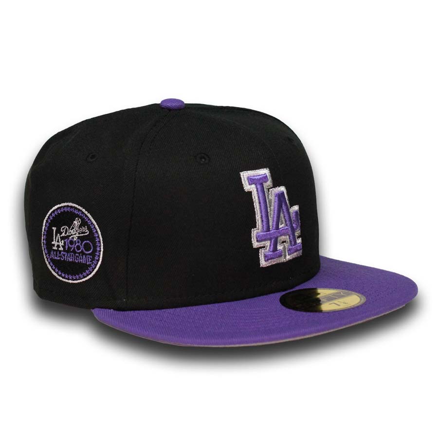 purple dodgers hat