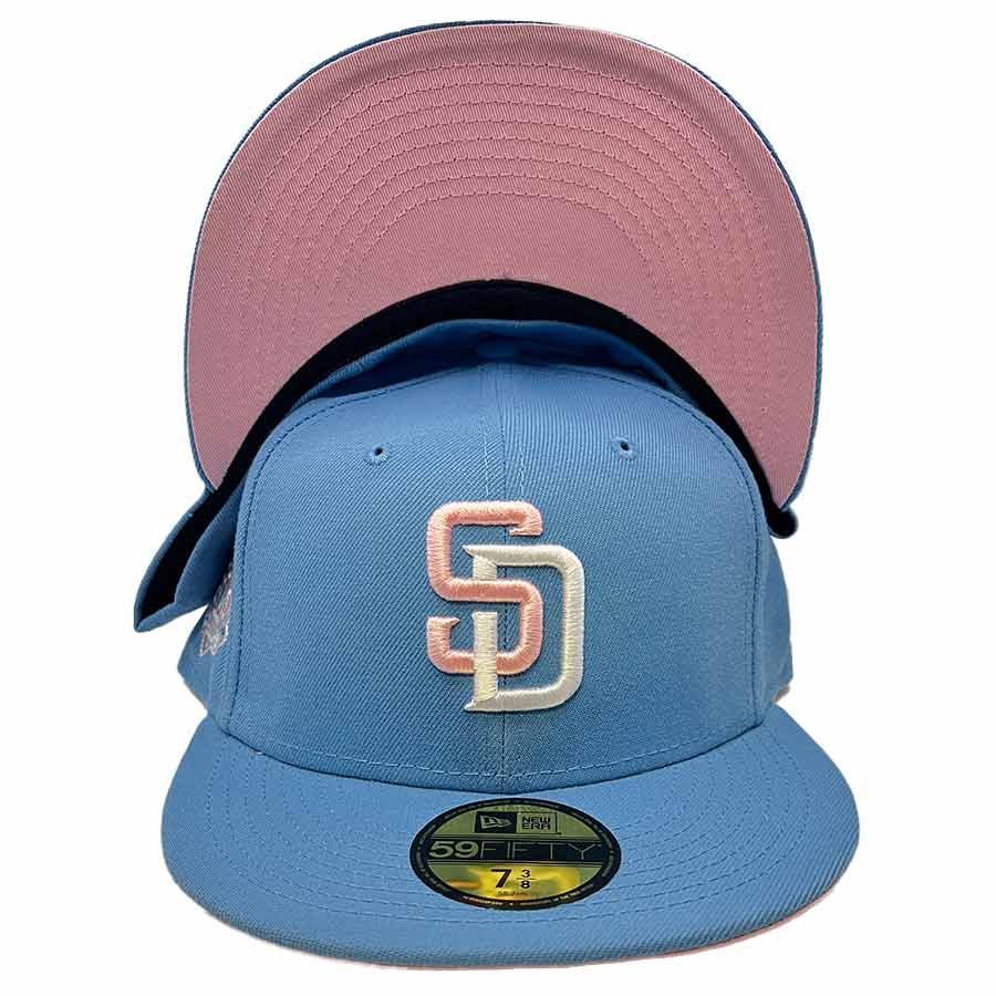 San Diego Padres Cotton Candy Pack 2016 All Star Game Patch Baby Pink UV 59FIFTY Fitted Hat