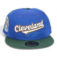 New Era Cleveland Indians 4th of July on Field Snapback Cap Navy 9fifty 950 S M Limited Edition
