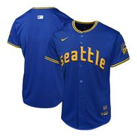 Seattle Mariners Charcoal Nike AC Travel Player Performance Full