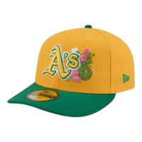Casquette New Era 9FIFTY Oakland Athletics – Retro Script Trucker Blanche – Neuve