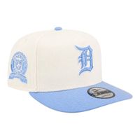 Detroit Tigers Chrome and Sky Blue 50th Anniversary Patch New Era