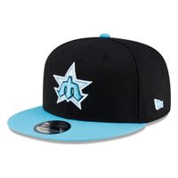 Seattle Mariners Graphite Vice Blue Visor Star Trident New Era