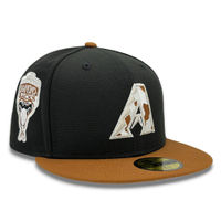 Arizona Diamondbacks Black Two Tone Cow Print Logo 1998 Inaugural