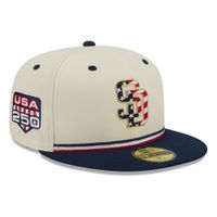 San Diego Padres 2026 Fourth of July USA 250 Patch New Era 59FIFTY