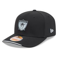 Las Vegas Raiders Chrome and Black Old English SB XVIII Patch Pink