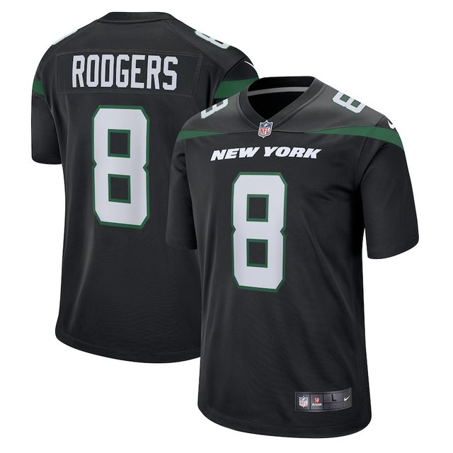 ユニフォーム New York Jets NFL Jersey Aaron Rodgers Aaron Rodgers Jersey - Green NY Jets Adult Nike Game Jersey