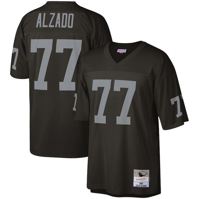 Oakland Raiders Lyle Alzado 1983 Mitchell & Ness Black Legacy