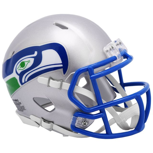 Seattle Seahawks Riddell 2023 NFL 1983 Throwback Alternate Speed Mini Helmet Seattle Seahawks Riddell 2023 NFL 1983 Throwback Alternate Speed Mini Helmet