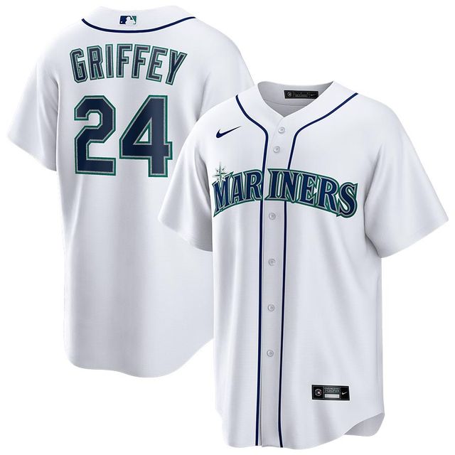 Seattle Mariners Ken Griffey Jr Nike Home White Jersey | Pro
