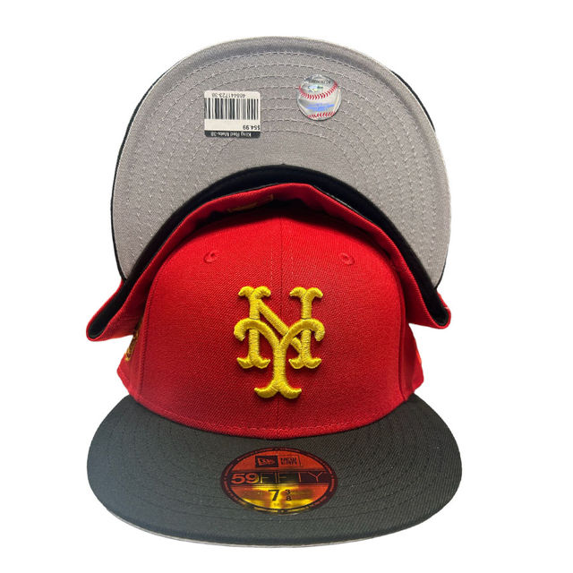 New York Mets Red Black Two Tone King x Nobatty 1964 ASG Patch