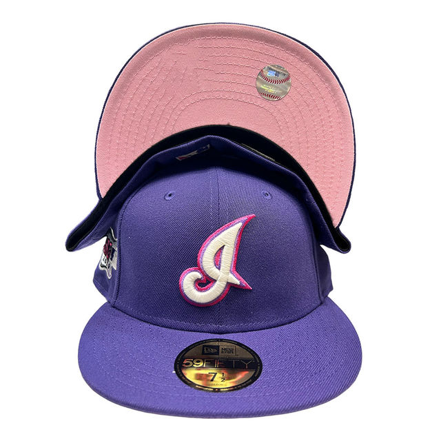 New Era Cleveland Indians On-Field Home 2019 59Fifty Fitted Cap - Size 7 3/4 - View #9