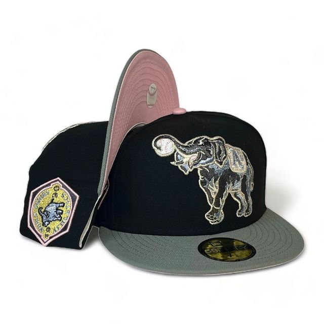Philadelphia Athletics Black Gray Two Tone 1930 WS Patch Pink UV