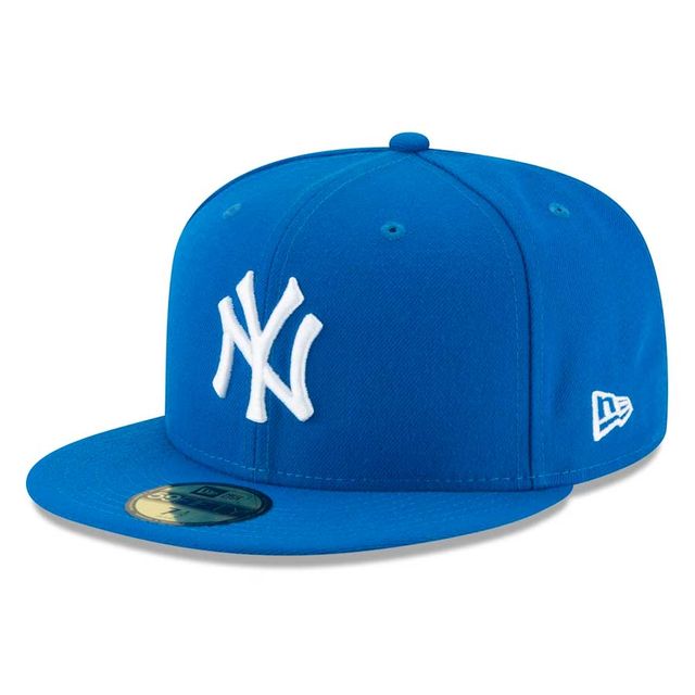 New York Yankees Blue Basic New Era 59FIFTY Fitted Hat | Pro Image