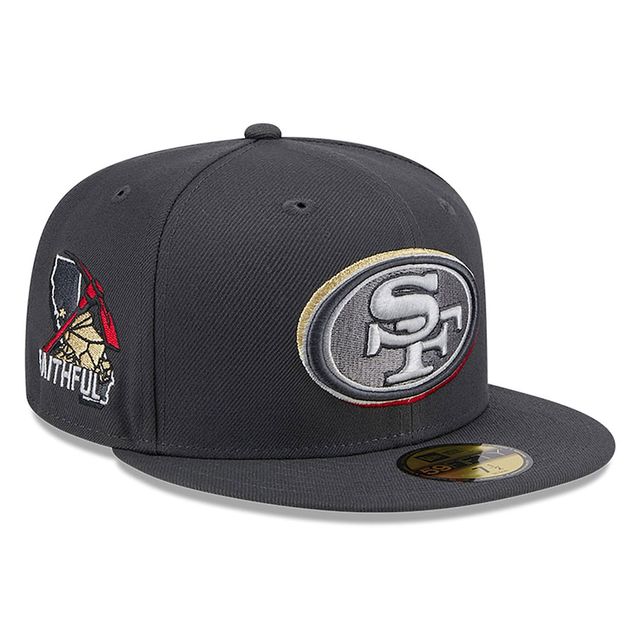 San Francisco 49ers Graphite On Stage Official 2024 NFL Draft On