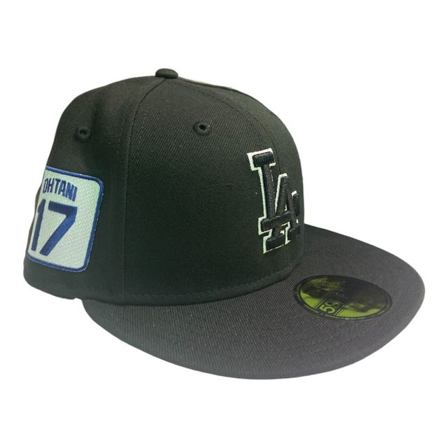 Los Angeles Dodgers Black Ohtani 17 Patch Gray UV New Era Los Angeles Dodgers Black Ohtani 17 Patch Gray UV New Era
