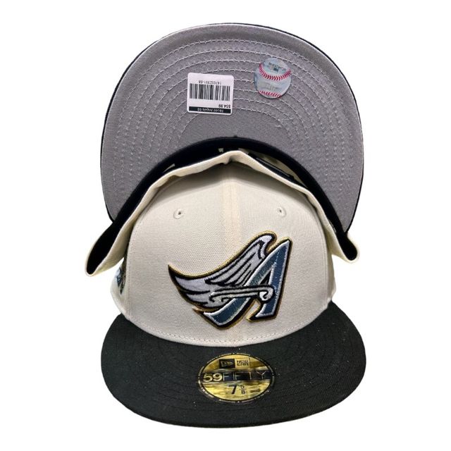 Anaheim Angels Chrome Black Easter Pack 50th Patch Gray UV New Era
