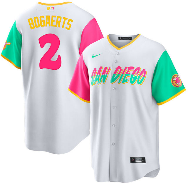 San Diego Padres Xander Bogaerts White City Connect Nike Limited