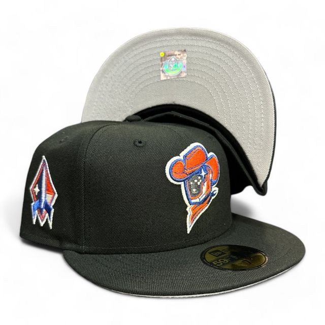 Sugar Land Space Cowboys Black Spaceship Patch Gray UV 59FIFTY