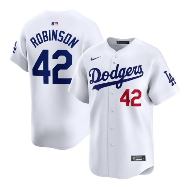 ランキング2025 White Robinson Jackie Dodgers Angeles Los Nike Limited Home ウェア