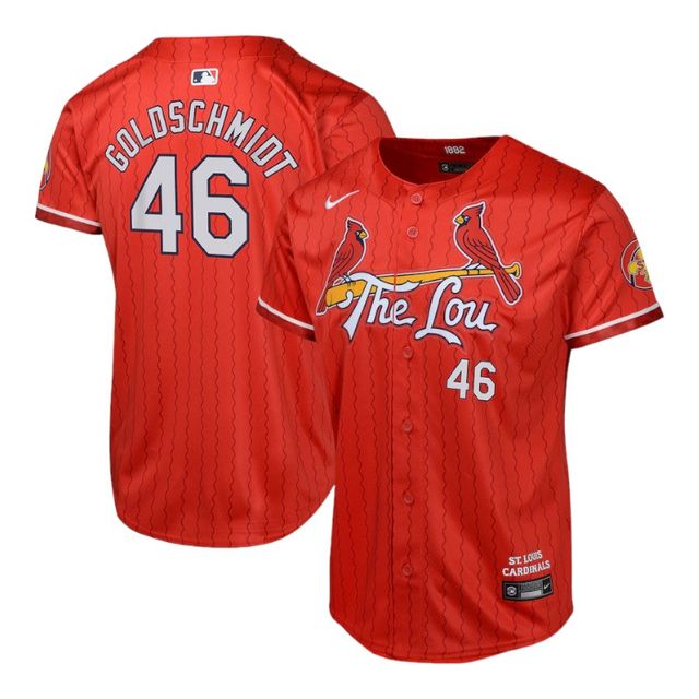 Youth St. Louis Cardinals Paul Goldschmidt Red Nike City Connect