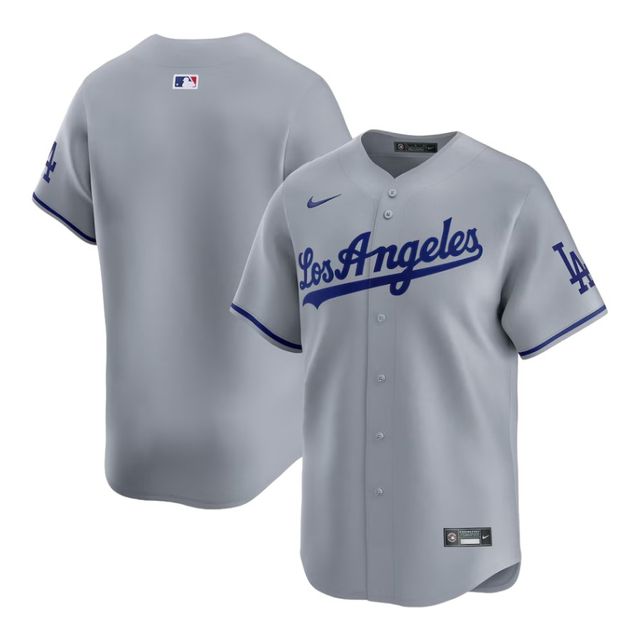 Los Angeles Dodgers Gray Away Blank Nike Limited Jersey | Pro