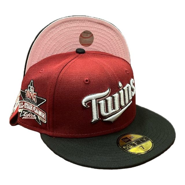 Minnesota Twins Red and Black 1985 ASG Patch Pink UV New Era Minnesota Twins Red and Black 1985 ASG Patch Pink UV New Era