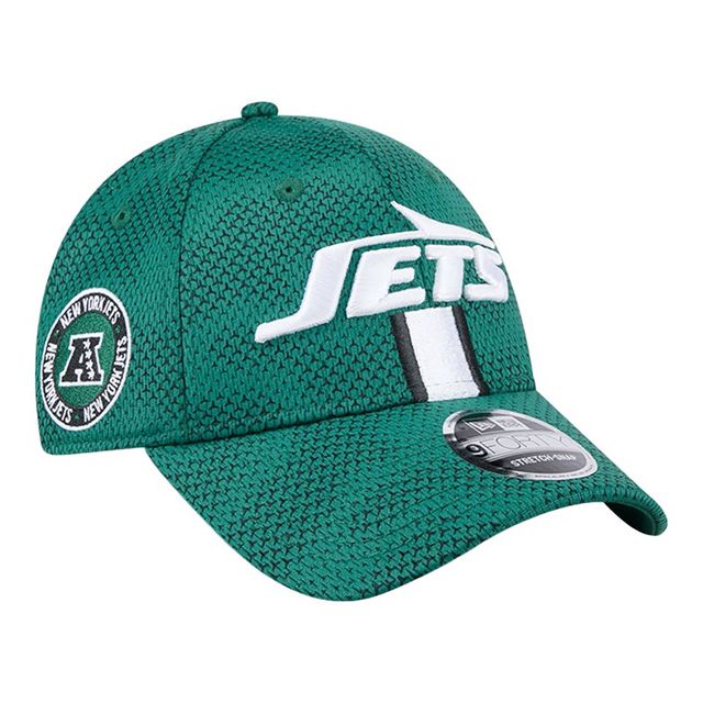 New York Jets 2024 Green NFL Sideline New Era 9FORTY Stretch-Snap