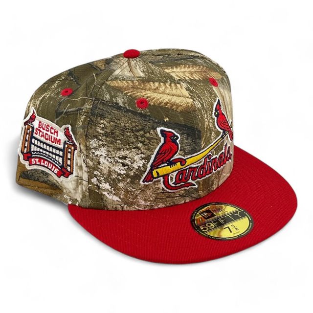St. Louis Cardinals Realtree and Red Busch Stadium Patch Dark