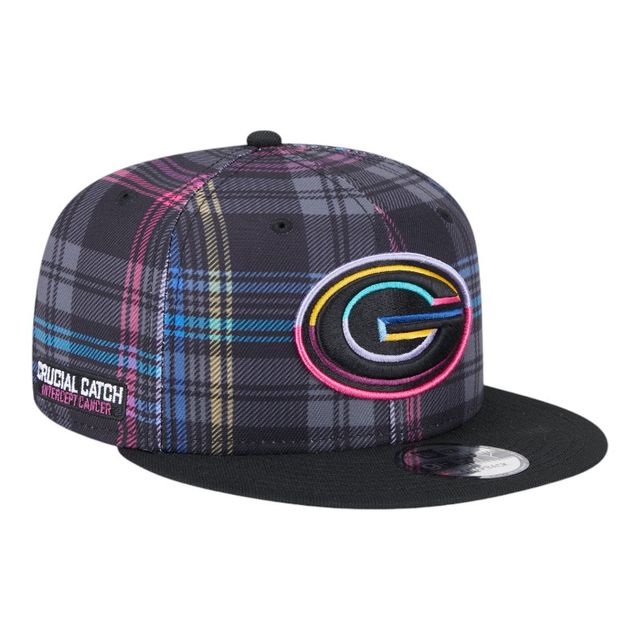 Green Bay Packers 2024 NFL Crucial Catch Plaid New Era 9FIFTY