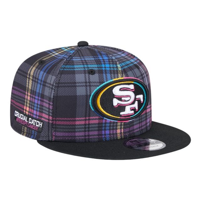San Francisco 49ers 2024 NFL Crucial Catch Plaid New Era 9FIFTY