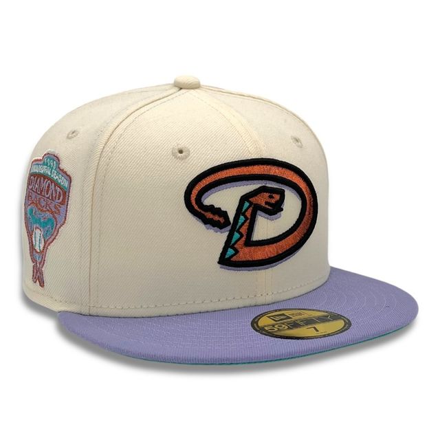 Arizona Diamondbacks Chrome and Lavender 1998 Inaugural Season