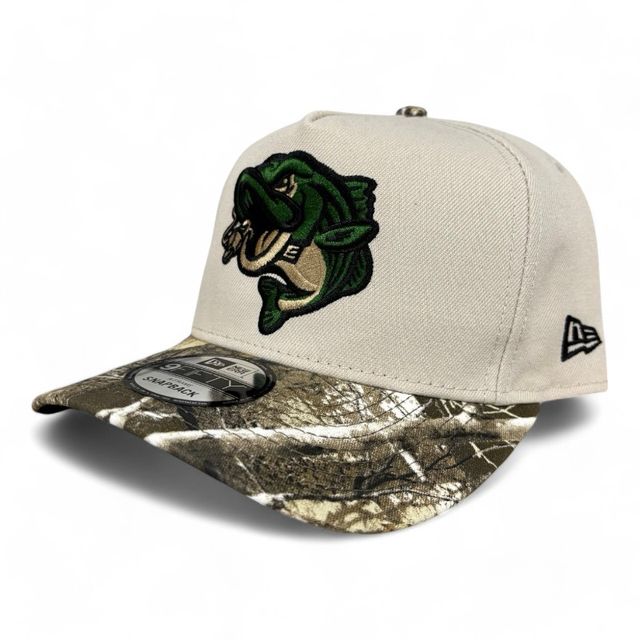 Gwinnett Stripers Chrome and Realtree Camo New Era 9FIFTY A-Frame
