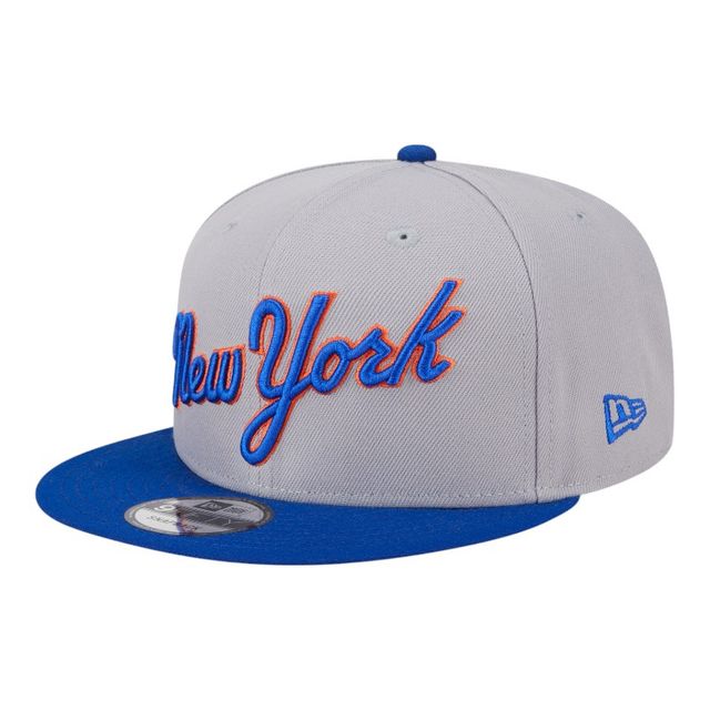 New York Mets Gray and Royal Blue 2025 Batting Practice New Era
