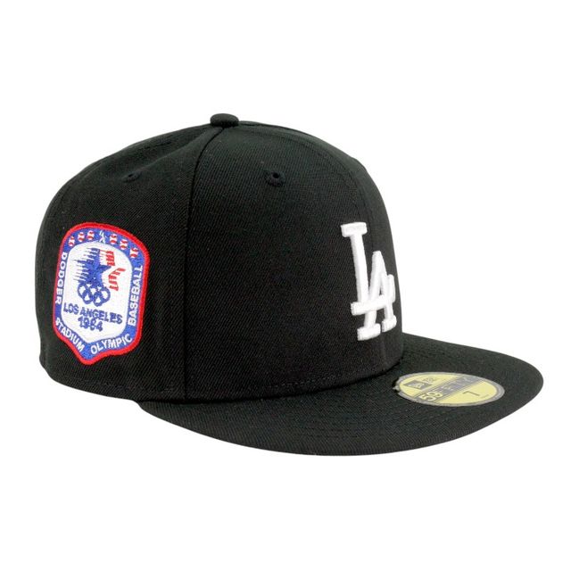 Los Angeles Dodgers Black 1984 Olympic Baseball Patch Green UV New