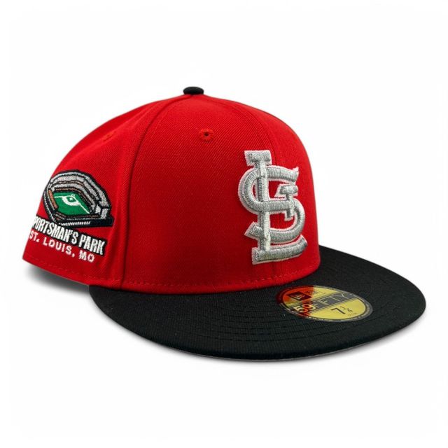 St. Louis Cardinals Seasonal World Series 59FIFTY Low Profile Natural/Red Fitted