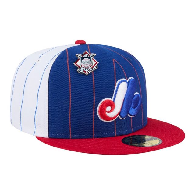 Montreal Expos Pinstripe with League Pin New Era 59FIFTY Fitted