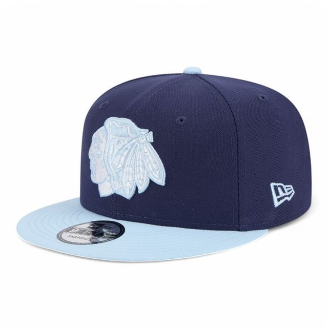 Chicago Blackhawks Navy and Light Blue Color Pack New Era 9FIFTY