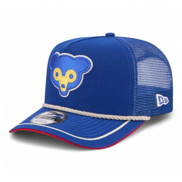 Chicago Cubs Royal Blue Vintage Rope Trucker New Era 9FIFTY A