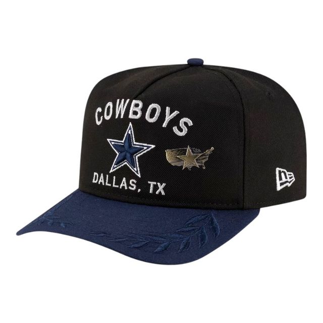 Dallas Cowboys Black and Navy 2025 NFL Draft On Stage New Era A
