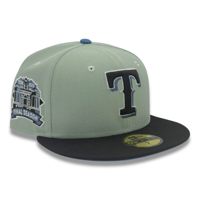 Texas Rangers Everest Green Two Tone Final Season Patch Indigo UV