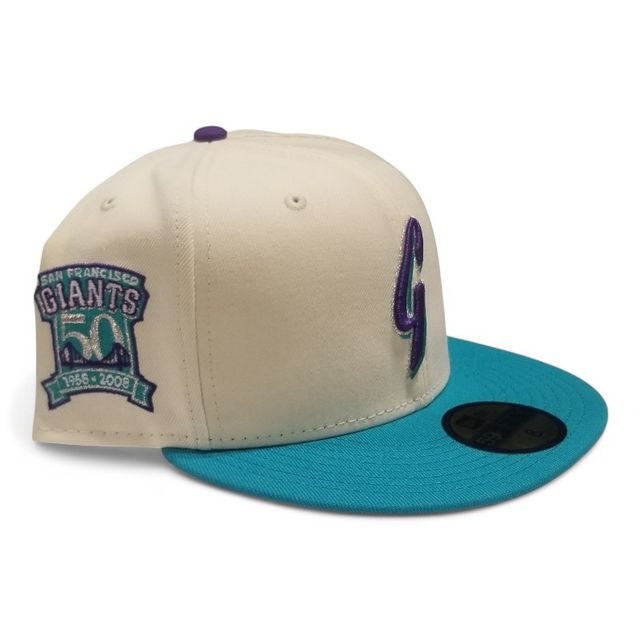 San Francisco Giants Chrome and Teal with Metallic Silver 50th